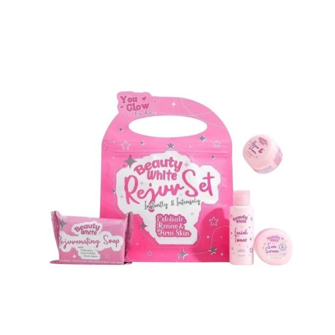 YOU GLOW BEAUTY WHITE SET