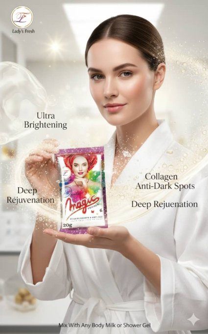 LADY'S FRESH POUDRE MAGIC ÉCLAIRCISSANTE & ANTI-ÂGE