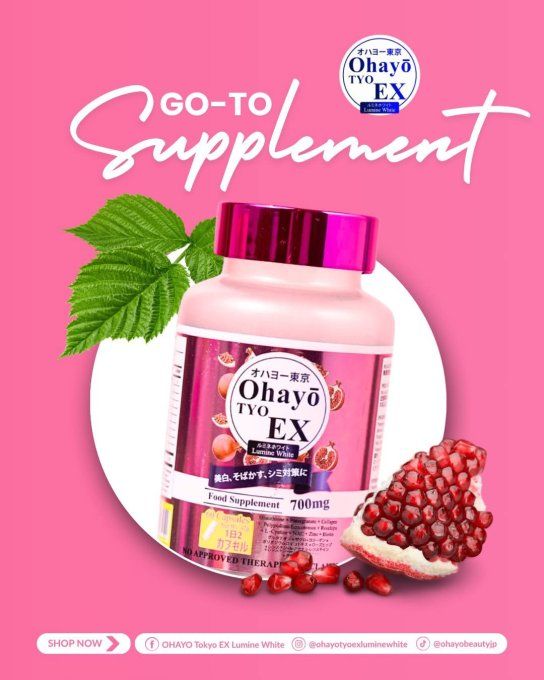 OHAYO TYO EX LUMINE WHITE GLUTATHIONE
