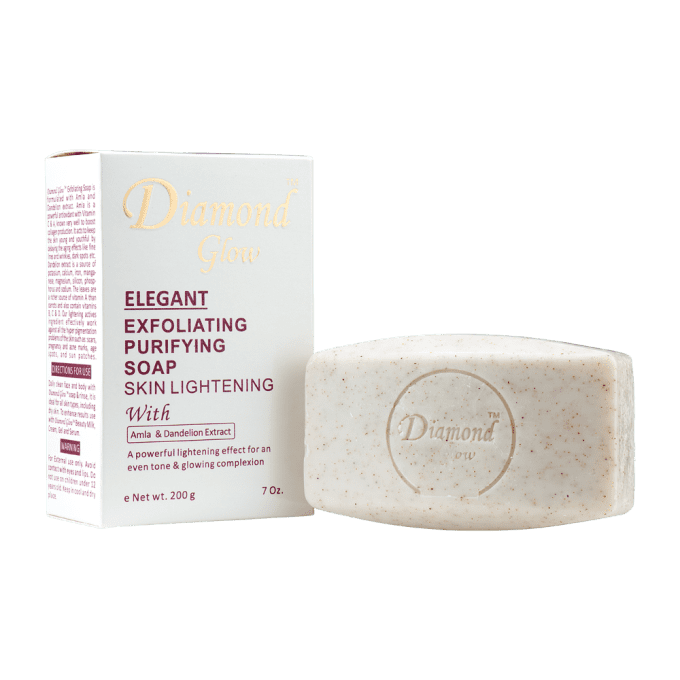 SAVON PURIFIANT EXFOLIANT ÉLÉGANT DIAMOND GLOW