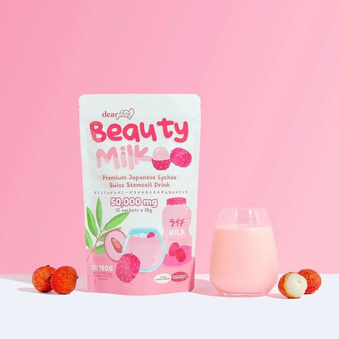 DEAR FACE BEAUTY MILK LYCHEE