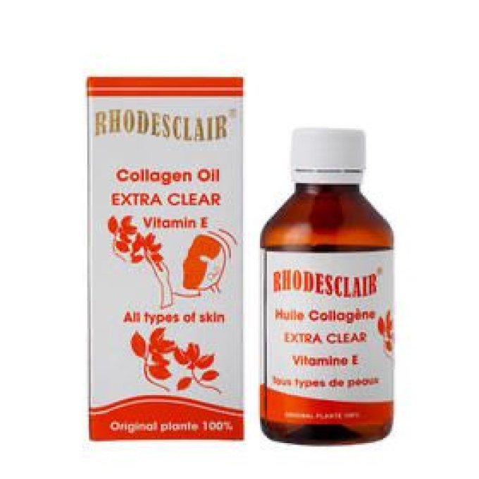 RHODESCLAIR-HUILE COLLAGENE-EXTRA CLAIRE-Vitamine E 125ml